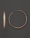 From the Rosé collection, hoop earrings. Designed by Ippolita.