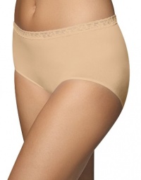 Bali Comfort Revolution Seamless Lace Brief, 7-Nude Bali Comfort Revolution Seamless Lace Brief, 7-Nude