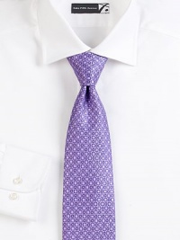 Handsomely crafted medallion-print silk tie.SilkDry cleanMade in Italy