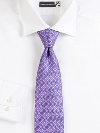 Handsomely crafted medallion-print silk tie.SilkDry cleanMade in Italy Handsomely crafted medallion-print silk tie.SilkDry cleanMade in Italy