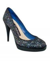 Captivating glitz. Juicy's Delight platform pumps are great for a night out. Slip them on and watch how much your going-out outfit really pops! Captivating glitz. Juicy's Delight platform pumps are great for a night out. Slip them on and watch how much your going-out outfit really pops!