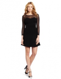 French Connection Women's Fast Power Stretch Dress, Black, 0 French Connection Women's Fast Power Stretch Dress, Black, 0