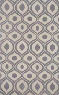 Momeni BLISSBS-09GRY80A0 Bliss Rug, Grey Momeni BLISSBS-09GRY80A0 Bliss Rug, Grey