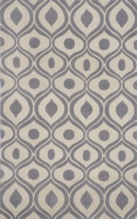 Momeni BLISSBS-09GRY80A0 Bliss Rug, Grey