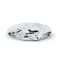 Designed by Lluis Clotet, this artfully-shaped centerpiece features unexpected lines and undulating surfaces. Designed by Lluis Clotet, this artfully-shaped centerpiece features unexpected lines and undulating surfaces.