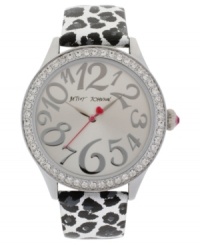 Fashion that can't be tamed: an exotic watch by Betsey Johnson. Fashion that can't be tamed: an exotic watch by Betsey Johnson.