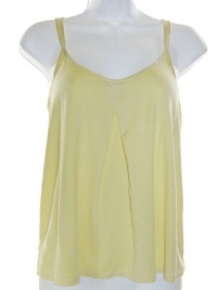 Alfani Women's Intimates Modal Sleep Chemise Tank, Yellow, Small