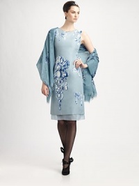 This impeccably tailored silk faille shift is patterned with a bold, glamorous jewel print.Jewel necklineSleevelessSheer underlayConcealed back zipAbout 26 from natural waistSilkDry cleanMade in ItalyModel shown is 5'10½ (179cm) wearing US size 2. This impeccably tailored silk faille shift is patterned with a bold, glamorous jewel print.Jewel necklineSleevelessSheer underlayConcealed back zipAbout 26 from natural waistSilkDry cleanMade in ItalyModel shown is 5'10½ (179cm) wearing US size 2.