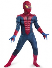 Disguise Kids Spider-Man Muscle Chest Halloween Costume Medium 7-8 Disguise Kids Spider-Man Muscle Chest Halloween Costume Medium 7-8