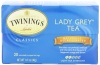 Twinings Lady Grey Decaf Tea, Tea Bags, 20-Count Boxes (Pack of 6)