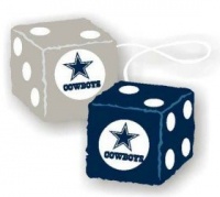 Dallas Cowboys Fuzzy Dice Dallas Cowboys Fuzzy Dice