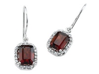 Genuine Garnet Earrings by Effy Collection® LIFETIME WARRANTY Genuine Garnet Earrings by Effy Collection® LIFETIME WARRANTY