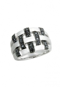 Effy Jewlery Balissima Black Diamond Ring, .32 TCW Ring size 7 Effy Jewlery Balissima Black Diamond Ring, .32 TCW Ring size 7