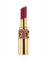 This creamy and nourishing lipstick is enveloped in a luxurious gold case with the elegant YSL logo. Lips instantly feel soft and supple, drenched in sophisticated color with a satiny-pearl finish. The secreta exclusive blend of nourishing and soothing ingredients combined with pearls caress lips in sensual shine for irresistible lips. Long-lasting and highly comforting formula, leave lips looking smoother, fuller and more radiant. SPF 15.New limited edition shades from the Spring Look Collection 2012: 113 Irridescent Burgandy, 114 Sparkling Fuschia, 115 Shimmering Coral, and 116 Milky Pink.