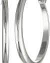 Kenneth Cole New York Shiny Earrings Silver Small Hoop Earrings