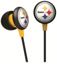 iHip NFF10200PS NFL Pittsburgh Steelers Mini Ear Buds- Black/Yellow iHip NFF10200PS NFL Pittsburgh Steelers Mini Ear Buds- Black/Yellow