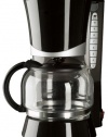 Continental Electric Black 10-Cup Coffee Maker