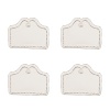 This thoughtful gift will delight any host or hostess with an eye for the details. With lovely scalloped edges and in Juliska's classic whitewash, these versatile cards come with a swipe-away marker to be used time and time again. Perfect for any occasion, they function as placecards or to label your best dishes.