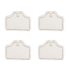 This thoughtful gift will delight any host or hostess with an eye for the details. With lovely scalloped edges and in Juliska's classic whitewash, these versatile cards come with a swipe-away marker to be used time and time again. Perfect for any occasion, they function as placecards or to label your best dishes.