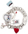 Disney Women's MN2010 Minnie Mouse Mother-of-Pearl Dial Charm Watch