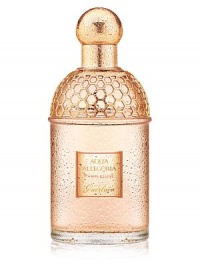 Inspired by nature and created by Guerlain. The Aqua Allegoria form a palette of olfactory emotions centered on the raw ingredients drawing their originality from unexpected combinations of freshly gathered petals, sun-kissed citrus fruit, green and aromatic sensations.Aqua Allegoria Pamplelune Eau de Toilette. An initially tangy, citrus essence is gradually embraced by sun-soaked patchouli and vanilla in this fragrance for the mischievous woman. Inspired by nature and created by Guerlain. The Aqua Allegoria form a palette of olfactory emotions centered on the raw ingredients drawing their originality from unexpected combinations of freshly gathered petals, sun-kissed citrus fruit, green and aromatic sensations.Aqua Allegoria Pamplelune Eau de Toilette. An initially tangy, citrus essence is gradually embraced by sun-soaked patchouli and vanilla in this fragrance for the mischievous woman.