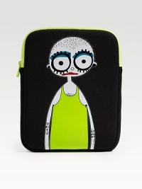 Protect your investment in this delightful neoprene case featuring Marc's signature illustration.Zip closureNeoprene and nylon8W x 10½H x ¾DImported Protect your investment in this delightful neoprene case featuring Marc's signature illustration.Zip closureNeoprene and nylon8W x 10½H x ¾DImported