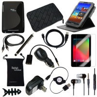 DigitalsOnDemand ® 14-Item Accessory Bundle for Google Nexus 7 Tablet - 8GB 16GB 32GB