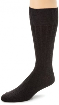Calvin Klein Men's 3 Pack Cotton Rich Dress Rib Socks, Graphite Heather, 7-12 Calvin Klein Men's 3 Pack Cotton Rich Dress Rib Socks, Graphite Heather, 7-12