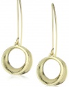 Anne Klein Gold-Tone Plated Wire Drop Earrings