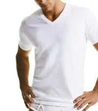 Calvin Klein Classic 2 Pack V-Neck T-Shirt, Tall White 2XT Calvin Klein Classic 2 Pack V-Neck T-Shirt, Tall White 2XT