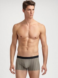 Incredibly soft, slim-fitting boxer briefs, set in lightweight, stretch microfiber.Elastic waist band90% cotton/7% elastane/3% polyamideMachine washImported Incredibly soft, slim-fitting boxer briefs, set in lightweight, stretch microfiber.Elastic waist band90% cotton/7% elastane/3% polyamideMachine washImported