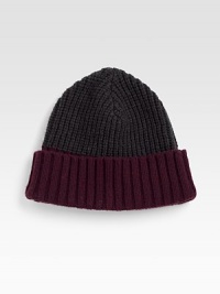 The ultimate winter essential featured in a two-tone design from luxurious merino wool and cashmere.Ribbed hem70% wool/30% cashmereDry cleanImported The ultimate winter essential featured in a two-tone design from luxurious merino wool and cashmere.Ribbed hem70% wool/30% cashmereDry cleanImported
