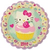 Meri Meri Hello Kitty 7-Inch Small Plates, 12-Pack