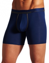 Calvin Klein Men's Micro Modal Essentials Boxer Brief, Deep Cerulean, Medium Calvin Klein Men's Micro Modal Essentials Boxer Brief, Deep Cerulean, Medium