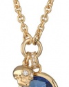 Juicy Couture Gemstone and Mini Charm Necklace