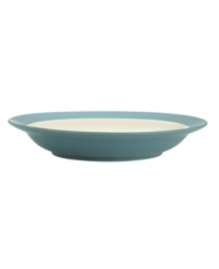 Make everyday meals a little more fun with Colorwave dinnerware from Noritake. Mix and match the pasta bowl in turquoise and white with rim, coupe and square pieces for a tabletop that's endlessly stylish. Make everyday meals a little more fun with Colorwave dinnerware from Noritake. Mix and match the pasta bowl in turquoise and white with rim, coupe and square pieces for a tabletop that's endlessly stylish.