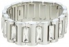 Michael Kors MKJ2156 Women's Silver Tone and Crystals Cocktail Bracelet Jewelry