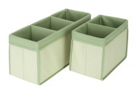 Delta 2 Count Nursery Organizer Bin Set , Green Delta 2 Count Nursery Organizer Bin Set , Green