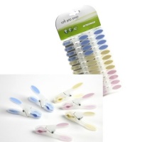 Clothes Pins Softouch XL Premium Pastel Clothespins 72-Pack - Moerman #88355-72 Clothes Pins Softouch XL Premium Pastel Clothespins 72-Pack - Moerman #88355-72