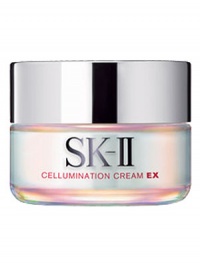 Cellumination Cream EX is designed to refine and illuminate skin from the cellular level. It complements Cellumination EX Essence by acting as a moisturizer to increase skin hydration. The cream is proven to deliver a greater amount of active penetration just after four hours of application, and delivers defined aura at a close range of 20cm, in just four weeks. 1.7 oz. Cellumination Cream EX is designed to refine and illuminate skin from the cellular level. It complements Cellumination EX Essence by acting as a moisturizer to increase skin hydration. The cream is proven to deliver a greater amount of active penetration just after four hours of application, and delivers defined aura at a close range of 20cm, in just four weeks. 1.7 oz.