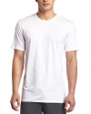 Calvin Klein Mens Body 3 Pack Slim Fit Short Sleeve Crew Neck Tee, White, Medium