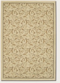 Couristan 2863/0618 Everest Royal Scroll/Antique Linen 2-Feet 7-Inch by 7-Feet 10-Inch Runner Rug Couristan 2863/0618 Everest Royal Scroll/Antique Linen 2-Feet 7-Inch by 7-Feet 10-Inch Runner Rug