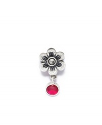 The bold and beautiful pink topaz is October's birthstone, and hangs from this lovely sterling silver bead - celebrate! Donatella is a playful collection of charm bracelets and necklaces that can be personalized to suit your style! Available exclusively at Macy's. The bold and beautiful pink topaz is October's birthstone, and hangs from this lovely sterling silver bead - celebrate! Donatella is a playful collection of charm bracelets and necklaces that can be personalized to suit your style! Available exclusively at Macy's.