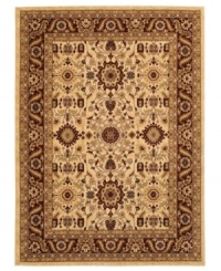 A classic Mediterranean-inspired design is recreated here in this intricately designed, ultra-soft Tolya area rug from Couristan. Cross-woven on Wilton looms, this high-quality construction offers deeper colors and subtle shading to achieve that old-world look. A classic Mediterranean-inspired design is recreated here in this intricately designed, ultra-soft Tolya area rug from Couristan. Cross-woven on Wilton looms, this high-quality construction offers deeper colors and subtle shading to achieve that old-world look.