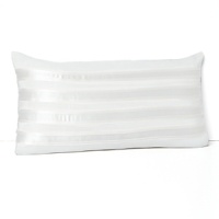 A fluttery face of silk charmeuse layers adds textural luxury to this Donna Karan decorative pillow - a simple way to infuse your boudoir with elegance. A fluttery face of silk charmeuse layers adds textural luxury to this Donna Karan decorative pillow - a simple way to infuse your boudoir with elegance.