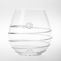 Mouth-blown by artisans in the hills of Prague, this stemless wine glass is especially thin, making it an unexpected pleasure to drink from. Being handmade, no two pieces of Juliska are identical. Mouth-blown by artisans in the hills of Prague, this stemless wine glass is especially thin, making it an unexpected pleasure to drink from. Being handmade, no two pieces of Juliska are identical.