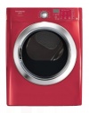Frigidaire FASG7074LR Front Load Steam Gas Dryer, 7.0 Cubic Ft, Classic Red
