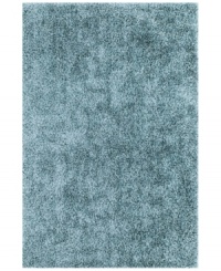 Add a pop of pure, shimmering blue to any modern room with the Metallic area rug from Dalyn. Hand-tufted of soft polyester, this high-luster shag area rug puts comfort and fun back in floor decor. Add a pop of pure, shimmering blue to any modern room with the Metallic area rug from Dalyn. Hand-tufted of soft polyester, this high-luster shag area rug puts comfort and fun back in floor decor.