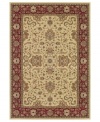 Evoking classing Persian patternwork in a gold, ebony and cream ground, the Tamena area rug from Couristan offers intricate beauty for your floors. Woven of heat-set Courton™ polypropylene, a synthetic fiber that's meticulously crafted for durability.
