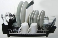 KitchenAid 3-Piece Dish Drying Rack - Black KitchenAid 3-Piece Dish Drying Rack - Black